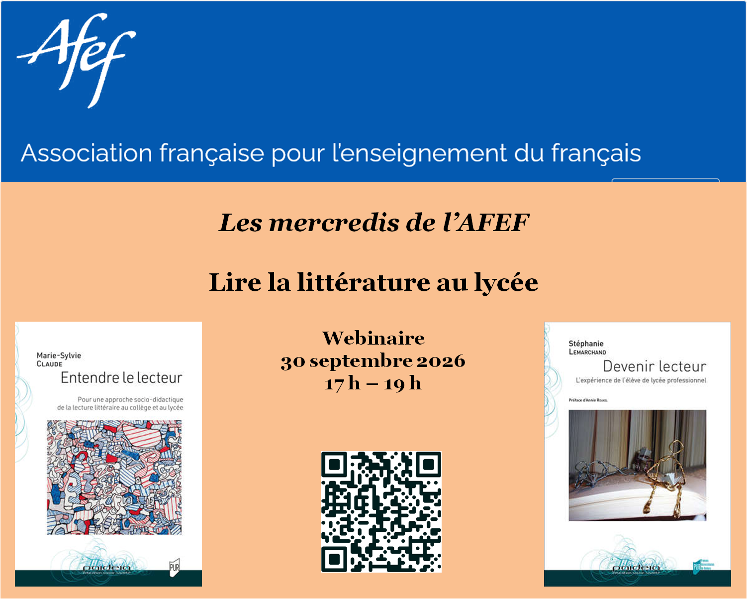 Webinaire Lire la littérature